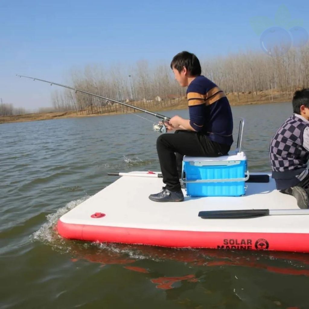 Buy Water Inflatable Dock Platform, Fishing Platform Boat, Yacht